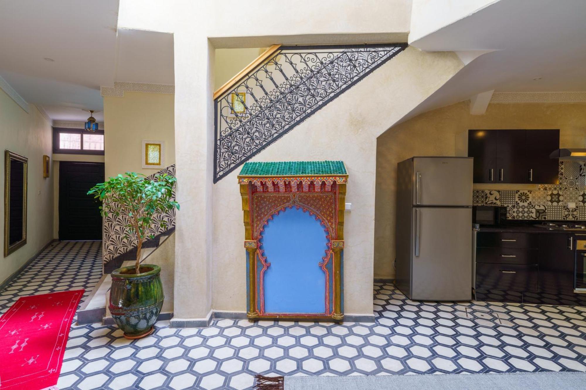 Riad 4 Chambres - Piscine & Petit Dejeuner Gratuit - Wifi Fibre Optique Marrakesch Exterior foto